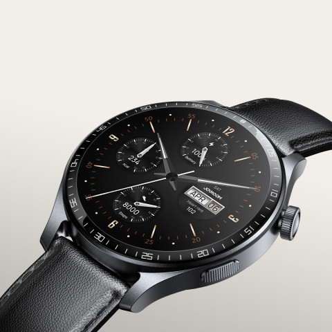 
„Classic Series JR-FC2 Pro“ išmanusis laikrodis su skambučių atsiliepimo funkcija – tamsiai pilkas
