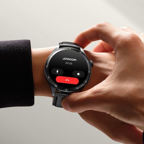 
„Classic Series JR-FC2 Pro“ išmanusis laikrodis su skambučių atsiliepimo funkcija – tamsiai pilkas
