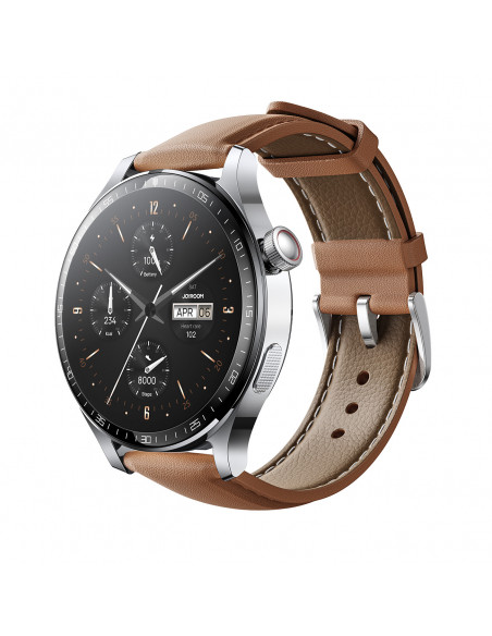 
„Classic Series JR-FC2 Pro“ išmanusis laikrodis su skambučių atsiliepimo funkcija – sidabrinis
