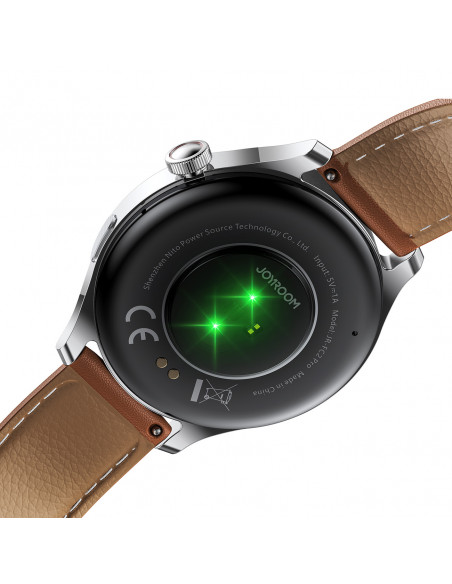 
„Classic Series JR-FC2 Pro“ išmanusis laikrodis su skambučių atsiliepimo funkcija – sidabrinis
