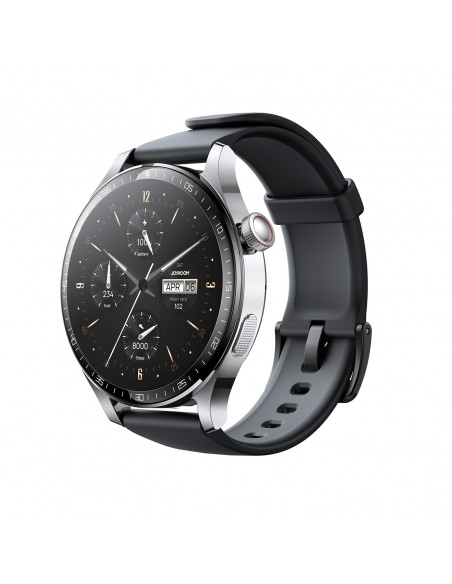 
„Classic Series JR-FC2 Pro“ išmanusis laikrodis su skambučių atsiliepimo funkcija – sidabrinis
