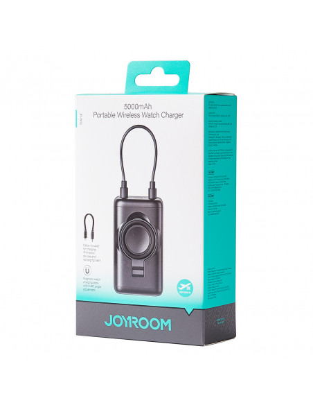 
Išmaniųjų laikrodžių išorinė baterija 5000mAh USB-C Lightning - juoda
