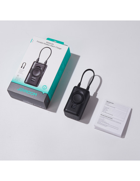 
Išmaniųjų laikrodžių išorinė baterija 5000mAh USB-C Lightning - juoda
