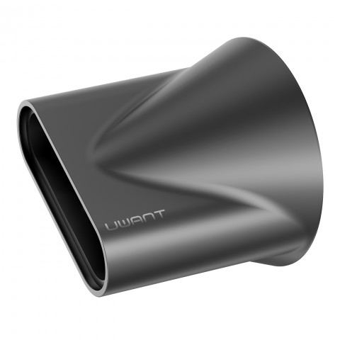 
H100 joninis plaukų džiovintuvas su temperatūros valdymu – pilkas
