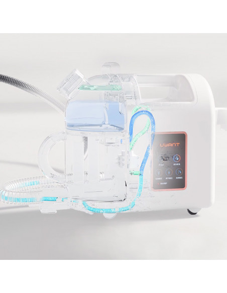 
Giluminio valymo 1900 W garinis valytuvas su garų valymo funkcija B200 - baltas
