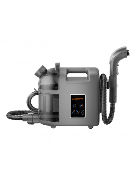 
Giluminio valymo 1900 W garinis valytuvas su garų valymo funkcija B200 - pilkas
