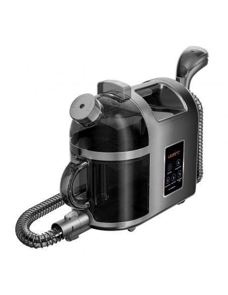 
Giluminio valymo 1900 W garinis valytuvas su garų valymo funkcija B200 - pilkas
