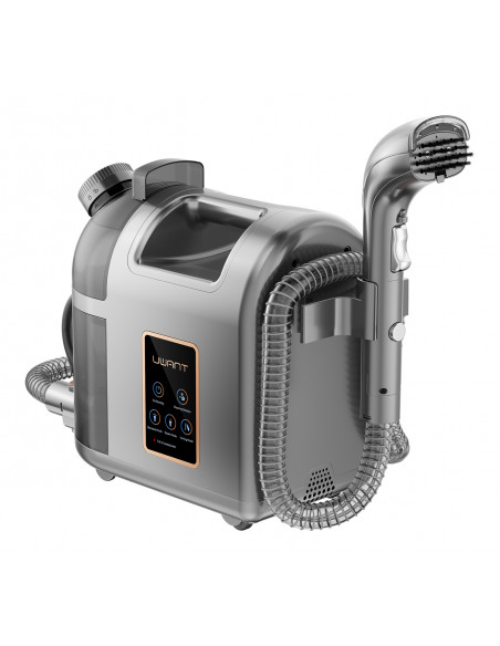 
Giluminio valymo 1900 W garinis valytuvas su garų valymo funkcija B200 - pilkas
