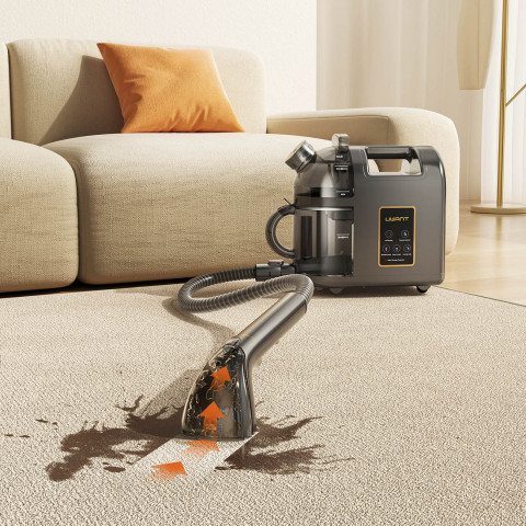 
Giluminio valymo 1900 W garinis valytuvas su garų valymo funkcija B200 - pilkas
