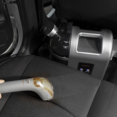 
Giluminio valymo 1900 W garinis valytuvas su garų valymo funkcija B200 - pilkas
