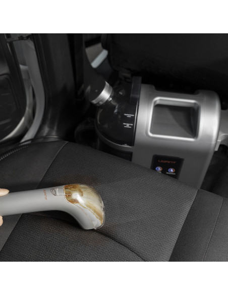 
Giluminio valymo 1900 W garinis valytuvas su garų valymo funkcija B200 - pilkas
