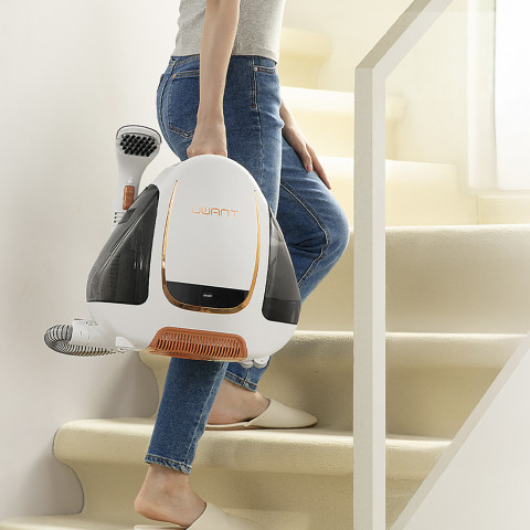 
Skalbimo dulkių siurblys 12000Pa 450W savaiminio valymo B100-S - baltas
