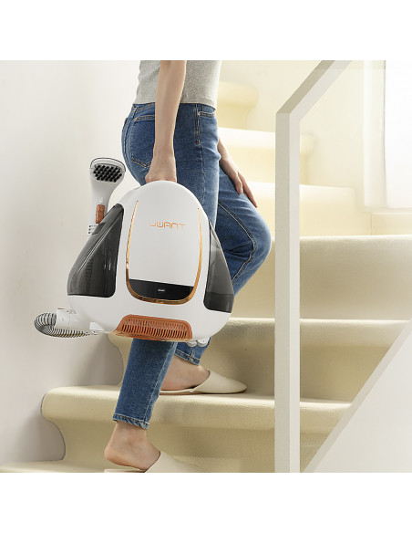 
Skalbimo dulkių siurblys 12000Pa 450W savaiminio valymo B100-S - baltas
