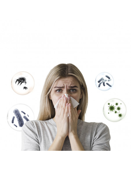 
Čiužinių dulkių siurblys alergiškiems žmonėms, UV + ultragarsinis dulkių erkučių šalinimas, 500 W, M300 - baltas
