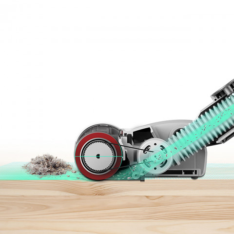 
JIMMY JV53 Lite 425W lengvas belaidis dulkių siurblys – baltas ir mėlynas
