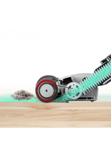 
JIMMY JV53 Lite 425W lengvas belaidis dulkių siurblys – baltas ir mėlynas
