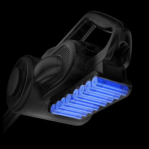 
JIMMY H10 Pro belaidis dulkių siurblys su didele siurbimo galia - sidabriškai pilkas
