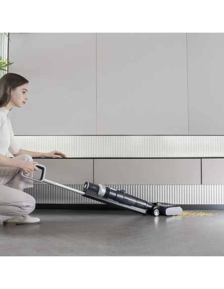 
3 viename belaidis dulkių siurblys, skalbimo mašina, šluota ir šveitiklis JIMMY HW9 300W - juodas ir sidabrinis
