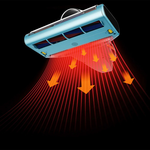 
Čiužinių dulkių siurblys alergiškiems žmonėms, UV erkučių sterilizavimas ir ultragarsas JIMMY BX7 Pro 700W - mėlynas
