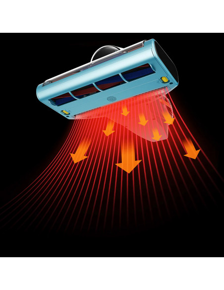 
Čiužinių dulkių siurblys alergiškiems žmonėms, UV erkučių sterilizavimas ir ultragarsas JIMMY BX7 Pro 700W - mėlynas
