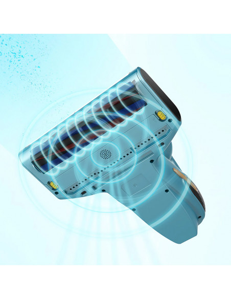 
Čiužinių dulkių siurblys alergiškiems žmonėms, UV erkučių sterilizavimas ir ultragarsas JIMMY BX7 Pro 700W - mėlynas
