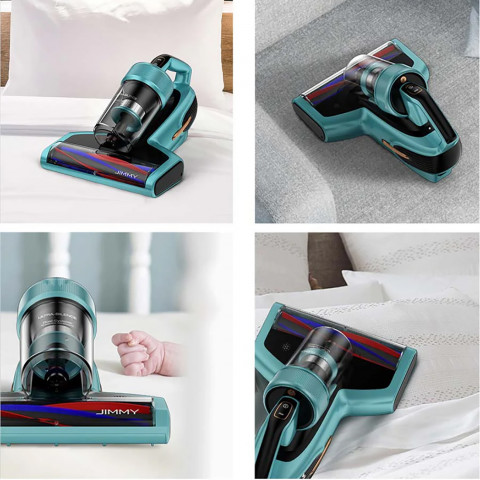 
Čiužinių dulkių siurblys alergiškiems žmonėms, UV erkučių sterilizavimas ir ultragarsas JIMMY BX7 Pro 700W - mėlynas
