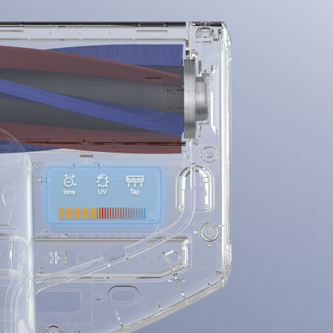 
Čiužinių dulkių siurblys alergiškiems žmonėms, UV erkučių sterilizavimas ir ultragarsas, JIMMY BX7 Pro Max 700W - pilka...