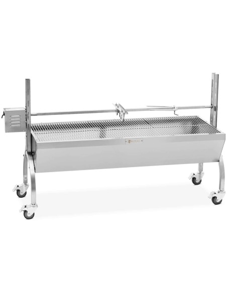 Grilis su anglimis su elektriniu kepsniu paršeliui kepti 13 W 40 kg 137 cm Grilis su anglimis su elektriniu kepsniu paršeliui kepti 13 W 40 kg 137 cm