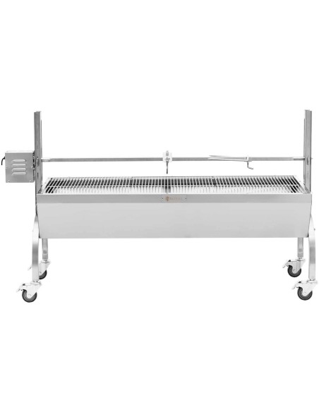 Grilis su anglimis su elektriniu kepsniu paršeliui kepti 13 W 40 kg 137 cm Grilis su anglimis su elektriniu kepsniu paršeliui kepti 13 W 40 kg 137 cm