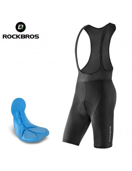 
Dviratininko šortai su dirželiu ir apsauga XL - juodi
