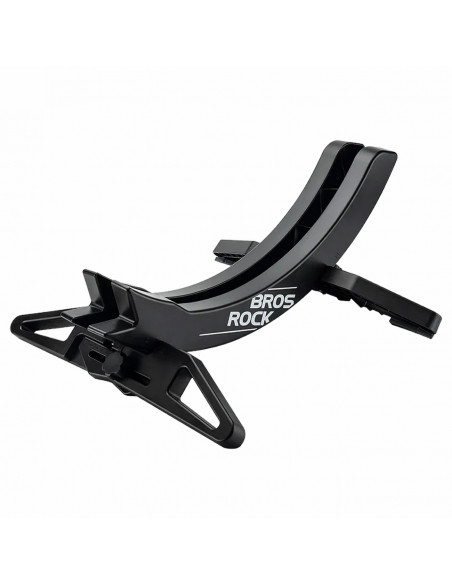 
Dviračio stovas ratui arba padangai, reguliuojamo pločio 3–8 cm – juodas
