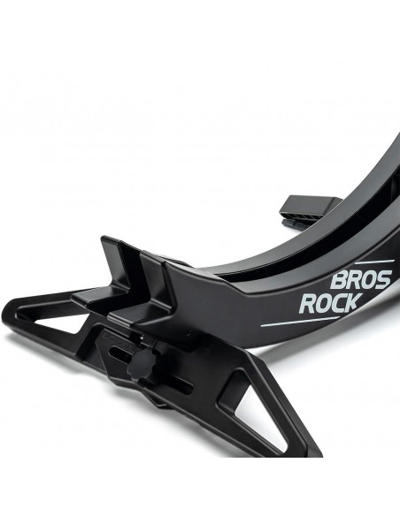 
Dviračio stovas ratui arba padangai, reguliuojamo pločio 3–8 cm – juodas
