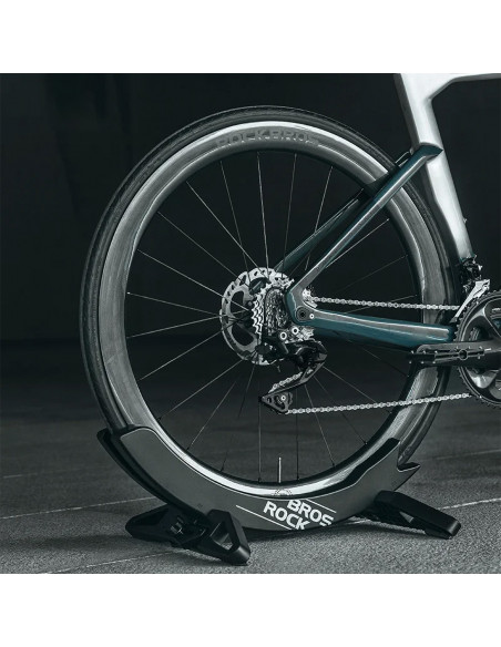 
Dviračio stovas ratui arba padangai, reguliuojamo pločio 3–8 cm – juodas
