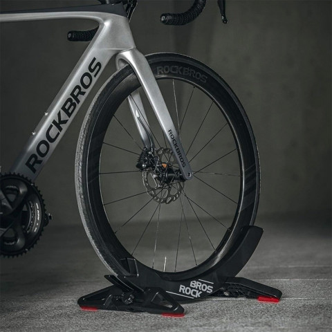 
Dviračio stovas ratui arba padangai, reguliuojamo pločio 3–8 cm – juodas
