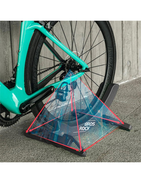 
Dviračio stovas ratui arba padangai, reguliuojamo pločio 3–8 cm – juodas
