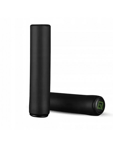 
Silikoninės putplasčio dviračių rankenos, 22 mm skersmens – juodos
