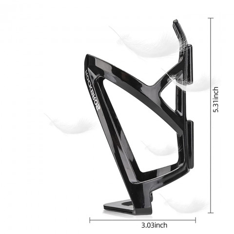 
Dviračio butelio laikiklis – juodas
