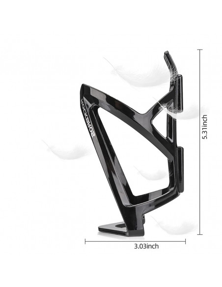 
Dviračio butelio laikiklis – juodas
