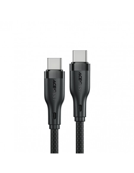 
Lankstus pintas laidas USB-C - USB-C 60W 3A 1.2m - juodas
