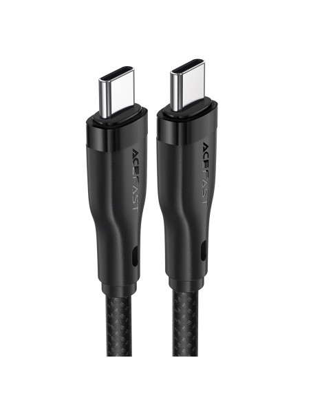 
Lankstus pintas laidas USB-C - USB-C 60W 3A 1.2m - juodas
