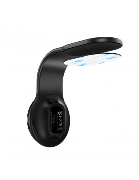 
Automobilinis telefono laikiklis su 15 W „MagSafe“ belaidžiu įkrovikliu – juodas
