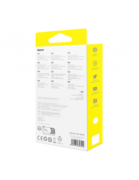 
2x „Cafule USB-C“ – USB-C 100 W 2 m laidas – raudonai juodas ir juodai pilkas
