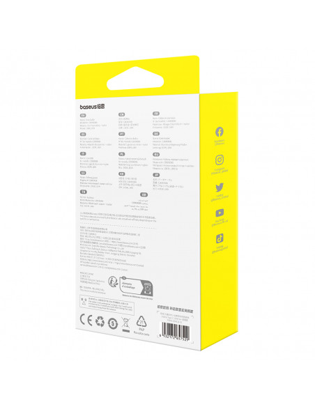 
„Flash 2“ USB-A - USB-C 100 W 2 m kabelis – juodas
