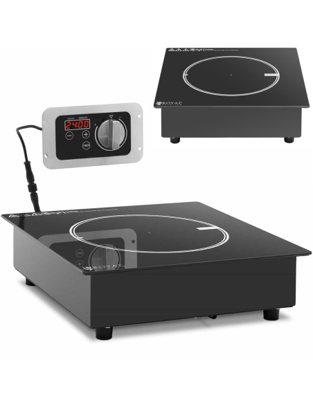 Integruota indukcinė viryklė su 1 šildymo zona 3000 W Integruota indukcinė viryklė su 1 šildymo zona 3000 W