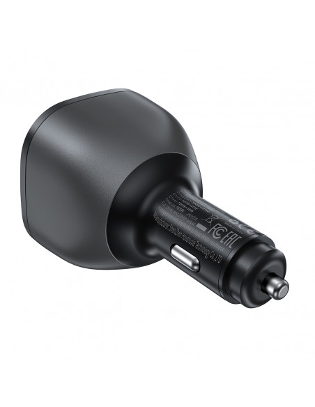 
B14 165W automobilinis įkroviklis 2x USB-C 1x USB-A - juodas
