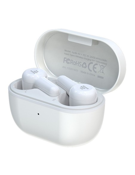 Į ausis įdedamos vandeniui atsparios belaidės Bluetooth ausinės Apollo Air + TWS ANC baltos Į ausis įdedamos vandeniui atsparios belaidės Bluetooth ausinės Apollo Air + TWS ANC baltos