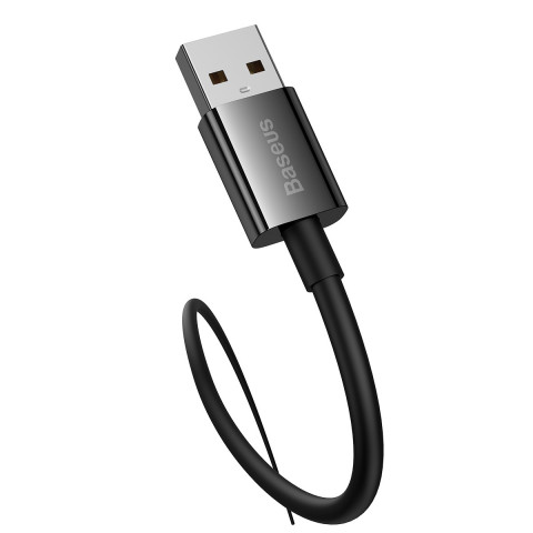 
„Superior“ serijos USB-A - USB-C 100 W 2 m kabelis - juodas
