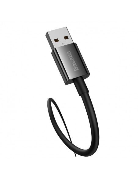 
„Superior“ serijos USB-A - USB-C 100 W 2 m kabelis - juodas
