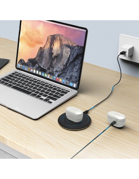 Į ausis įdedamos vandeniui atsparios belaidės Bluetooth ausinės Apollo Air + TWS ANC baltos Į ausis įdedamos vandeniui atsparios belaidės Bluetooth ausinės Apollo Air + TWS ANC baltos