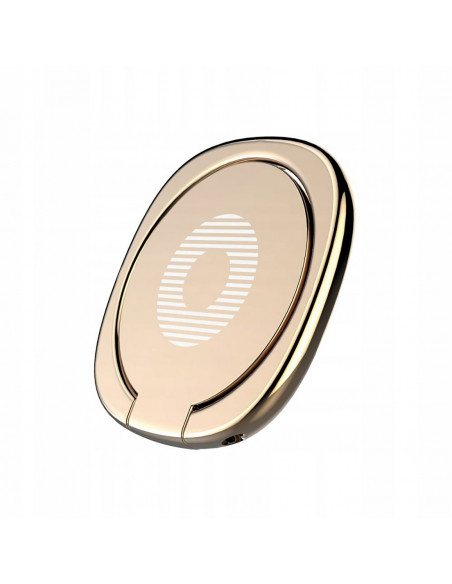 
„Privity“ bevardžio piršto magnetinis telefono laikiklis su stovo funkcija – auksinis
